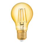 Osram Vintage 1906 LED E27 Pear Filament Gold 4W 410lm - 824 Extra Warm White | Replaces 40W Osram Vintage 1906 LED E27 Pear Filament Gold 4W 410lm - 824 Extra Warm White | Replaces 40W
