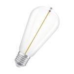Osram Vintage 1906 LED E27 Special Filament Clear Edison 2.2W 150lm - 827 Extra Warm White | Replaces 15W Osram Vintage 1906 LED E27 Special Filament Clear Edison 2.2W 150lm - 827 Extra Warm White | Replaces 15W