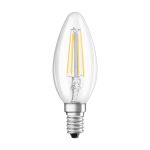 Ledvance  Classic LED E14 Candle Filament Clear 5.5W 806lm - 827 Extra Warm White | Replaces 60W Ledvance  Classic LED E14 Candle Filament Clear 5.5W 806lm - 827 Extra Warm White | Replaces 60W