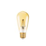 Ledvance  Vintage 1906 LED E27 Pear Gold 4W 410lm - 824 Extra Warm White | Replaces 35W Ledvance  Vintage 1906 LED E27 Pear Gold 4W 410lm - 824 Extra Warm White | Replaces 35W
