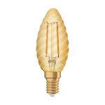 Ledvance Vintage 1906 LED E14 Candle Gold 2.5W 220lm - 824 Extra Warm White | Replaces 25W Ledvance Vintage 1906 LED E14 Candle Gold 2.5W 220lm - 824 Extra Warm White | Replaces 25W