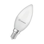 Ledvance Classic LED E14 Candle Frosted 4.9W 470lm - 840 Cool White | Replaces 40W Ledvance Classic LED E14 Candle Frosted 4.9W 470lm - 840 Cool White | Replaces 40W