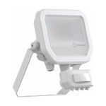 Ledvance LED Floodlight Aluminium White 8W 1100lm 100D - 830 Warm White | IP65 - Motion And Light Sensor - Symmetrical Ledvance LED Floodlight Aluminium White 8W 1100lm 100D - 830 Warm White | IP65 - Motion And Light Sensor - Symmetrical