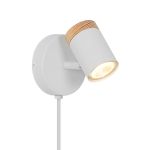 D'Lite Spot Beitem Metal Frosted White FSC Wood | Suitable For 1x GU10 D'Lite Spot Beitem Metal Frosted White FSC Wood | Suitable For 1x GU10