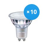 Multipack 10x Philips MASTER Value LED Spot GU10 PAR16 4.9W 355lm 36D - 922-927 Dim To Warm | Best Colour Rendering - Dimmable - Replaces 50W Multipack 10x Philips MASTER Value LED Spot GU10 PAR16 4.9W 355lm 36D - 922-927 Dim To Warm | Best Colour Rendering - Dimmable - Replaces 50W