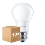 Multipack 10x Philips Corepro LED Bulb E27 Pear Frosted 8W 806lm - 830 Warm White | Replaces 60W Multipack 10x Philips Corepro LED Bulb E27 Pear Frosted 8W 806lm - 830 Warm White | Replaces 60W