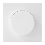 Noxion Rotary Cover Plate for LED Dimmer | Hard Edge - White Noxion Rotary Cover Plate for LED Dimmer | Hard Edge - White