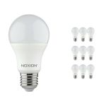 Multipack 10x Noxion Lucent Classic LED E27 Pear Frosted 8.5W 806lm - 827 Extra Warm White | Dimmable - Replaces 60W Multipack 10x Noxion Lucent Classic LED E27 Pear Frosted 8.5W 806lm - 827 Extra Warm White | Dimmable - Replaces 60W