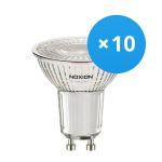 Multipack 10x Noxion LED Spot GU10 PAR16 3W 230lm 36D - 830 Warm White | Dimmable - Replaces 35W Multipack 10x Noxion LED Spot GU10 PAR16 3W 230lm 36D - 830 Warm White | Dimmable - Replaces 35W