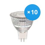 Multipack 10x Noxion LED Spot GU5.3 MR16 6.1W 621lm 36D - 840 Cool White | Replaces 50W Multipack 10x Noxion LED Spot GU5.3 MR16 6.1W 621lm 36D - 840 Cool White | Replaces 50W