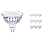 Multipack 10x Philips Master Value LED Spot GU5.3 MR16 7.5W 630lm 60D - 930 Warm White | Best Colour Rendering - Dimmable - Replaces 50W Multipack 10x Philips Master Value LED Spot GU5.3 MR16 7.5W 630lm 60D - 930 Warm White | Best Colour Rendering - Dimmable - Replaces 50W