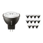 Multipack 12x Philips Master LED Spot GU4 MR11 3.5W 200lm 24D - 827 Extra Warm White | Replaces 20W Multipack 12x Philips Master LED Spot GU4 MR11 3.5W 200lm 24D - 827 Extra Warm White | Replaces 20W