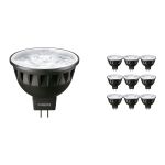 Multipack 10x Philips Master LED Spot GU5.3 MR16 6.7W 410lm 10D - 927 Extra Warm White | Best Colour Rendering - Dimmable - Replaces 35W Multipack 10x Philips Master LED Spot GU5.3 MR16 6.7W 410lm 10D - 927 Extra Warm White | Best Colour Rendering - Dimmable - Replaces 35W