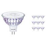 Multipack 10x Philips Master Value LED Spot GU5.3 MR16 7.5W 660lm 60D - 940 Cool White | Best Colour Rendering - Dimmable - Replaces 50W Multipack 10x Philips Master Value LED Spot GU5.3 MR16 7.5W 660lm 60D - 940 Cool White | Best Colour Rendering - Dimmable - Replaces 50W
