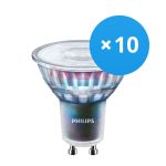 Multipack 10x Philips MASTER LED Spot ExpertColor GU10 PAR16 5.5W 375lm 25D - 930 Warm White | Best Colour Rendering - Dimmable - Replaces 50W Multipack 10x Philips MASTER LED Spot ExpertColor GU10 PAR16 5.5W 375lm 25D - 930 Warm White | Best Colour Rendering - Dimmable - Replaces 50W