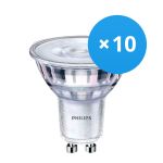 Multipack 10x Philips Corepro LED Spot GU10 PAR16 2.7W 230lm 36D - 840 Cool White | Replaces 25W Multipack 10x Philips Corepro LED Spot GU10 PAR16 2.7W 230lm 36D - 840 Cool White | Replaces 25W