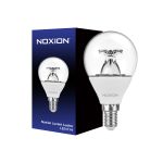Noxion Lucent Lustre LED E14 Ball Clear 5.5W 470lm - 822-827 Dim To Warm | Dimmable - Replaces 40W Noxion Lucent Lustre LED E14 Ball Clear 5.5W 470lm - 822-827 Dim To Warm | Dimmable - Replaces 40W