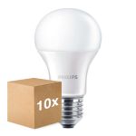 Multipack 10x Philips CorePro LED Bulb E27 Pear Frosted 13W 1521lm - 840 Cool White | Replaces 100W Multipack 10x Philips CorePro LED Bulb E27 Pear Frosted 13W 1521lm - 840 Cool White | Replaces 100W