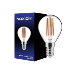 Noxion Lucent Lustre LED E14 Ball Filament Clear 4.5W 470lm - 827 Extra Warm White | Dimmable - Replaces 40W Noxion Lucent Lustre LED E14 Ball Filament Clear 4.5W 470lm - 827 Extra Warm White | Dimmable - Replaces 40W