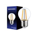 Noxion Lucent LED E27 Ball Filament Clear 2.5W 250lm - 827 Extra Warm White | Dimmable - Replaces 25W Noxion Lucent LED E27 Ball Filament Clear 2.5W 250lm - 827 Extra Warm White | Dimmable - Replaces 25W