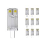 Multipack 10x Noxion Bolt LED Capsule G4 0.9W 100lm - 827 Extra Warm White | Replaces 10W Multipack 10x Noxion Bolt LED Capsule G4 0.9W 100lm - 827 Extra Warm White | Replaces 10W