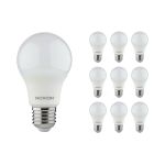 Multipack 10x Noxion Lucent Classic LED E27 Pear Frosted 4.9W 480lm - 830 Warm White | Replaces 40W Multipack 10x Noxion Lucent Classic LED E27 Pear Frosted 4.9W 480lm - 830 Warm White | Replaces 40W