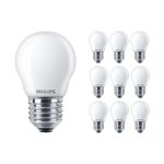 Multipack 10x Philips Corepro LED Lustre E27 Ball Frosted 4.3W 470lm - 827 Extra Warm White | Replaces 40W Multipack 10x Philips Corepro LED Lustre E27 Ball Frosted 4.3W 470lm - 827 Extra Warm White | Replaces 40W