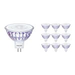 Multipack 10x Philips Master LED Spot GU5.3 MR16 5.8W 345lm 36D - 922-927 Dim To Warm | Best Colour Rendering - Dimmable - Replaces 35W Multipack 10x Philips Master LED Spot GU5.3 MR16 5.8W 345lm 36D - 922-927 Dim To Warm | Best Colour Rendering - Dimmable - Replaces 35W