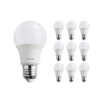 Multipack 10x Noxion Pro LED E27 Pear Frosted 9W 806lm - 822-827 Dim To Warm | Dimmable - Replaces 60W Multipack 10x Noxion Pro LED E27 Pear Frosted 9W 806lm - 822-827 Dim To Warm | Dimmable - Replaces 60W