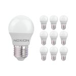Multipack 10x Noxion Lucent Classic LED E27 Ball Frosted 2.5W 250lm - 827 Extra Warm White | Replaces 25W Multipack 10x Noxion Lucent Classic LED E27 Ball Frosted 2.5W 250lm - 827 Extra Warm White | Replaces 25W