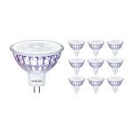 Multipack 10x Philips Master Value LED Spot GU5.3 MR16 5.8W 460lm 60D - 930 Warm White | Best Colour Rendering - Dimmable - Replaces 35W Multipack 10x Philips Master Value LED Spot GU5.3 MR16 5.8W 460lm 60D - 930 Warm White | Best Colour Rendering - Dimmable - Replaces 35W