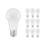 Multipack 10x Ledvance CLASSIC LED E27 Pear Frosted 8.5W 806lm - 840 Cool White | Replaces 60W Multipack 10x Ledvance CLASSIC LED E27 Pear Frosted 8.5W 806lm - 840 Cool White | Replaces 60W
