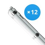 Multipack 12x Noxion LED Waterproof Batten Poseidon V3.0 18-30W 2340-4200lm - 830-865 CCT | 120cm - Through Wiring (5x2.5mm2) Multipack 12x Noxion LED Waterproof Batten Poseidon V3.0 18-30W 2340-4200lm - 830-865 CCT | 120cm - Through Wiring (5x2.5mm2)
