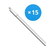 Multipack 15x LED Waterproof Batten 34W 3740lm - 840 Cool White | 120cm Multipack 15x LED Waterproof Batten 34W 3740lm - 840 Cool White | 120cm