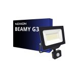 Noxion LED Floodlight Beamy G3 50W 5500lm 110D - 840 Cool White | IP65 - Motion and Light Sensor - Symmetrical Noxion LED Floodlight Beamy G3 50W 5500lm 110D - 840 Cool White | IP65 - Motion and Light Sensor - Symmetrical