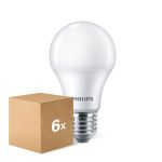 Multipack 6x Philips  CorePro LED Bulb E27 Pear Frosted 10W 1055lm - 840 Cool White | Replaces 75W Multipack 6x Philips  CorePro LED Bulb E27 Pear Frosted 10W 1055lm - 840 Cool White | Replaces 75W