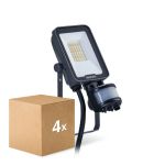 Multipack 4x Philips LED Floodlight Ledinaire BVP167 10W 1200lm 110D - 830-840-865 CCT | IP65 - Motion and Light Sensor - Symmetrical Multipack 4x Philips LED Floodlight Ledinaire BVP167 10W 1200lm 110D - 830-840-865 CCT | IP65 - Motion and Light Sensor - Symmetrical