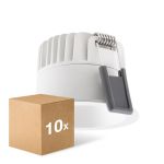 Multipack 10x Ledvance LED  SPOT DARKLIGHT Aluminium  8W 680lm 36D - 930 Warm White | Cutout 68mm - IP44 - Best Colour Rendering -  Dimmable Multipack 10x Ledvance LED  SPOT DARKLIGHT Aluminium  8W 680lm 36D - 930 Warm White | Cutout 68mm - IP44 - Best Colour Rendering -  Dimmable