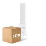 Multipack 10x Noxion Lucent PL-S LED 4.3W - 830 Warm White | Replaces 9W Multipack 10x Noxion Lucent PL-S LED 4.3W - 830 Warm White | Replaces 9W