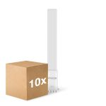 Multipack 10x Noxion Lucent PL-S LED 6W - 830 Warm White | Replaces 11W Multipack 10x Noxion Lucent PL-S LED 6W - 830 Warm White | Replaces 11W