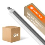 Multipack 6x Ledvance LED Waterproof Batten Damp Proof Compact 55W 6700lm - 865 | 150cm  Multipack 6x Ledvance LED Waterproof Batten Damp Proof Compact 55W 6700lm - 865 | 150cm
