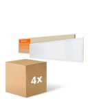 Multipack 4x Ledvance LED Panel Compact Aluminium White 33W 3630lm - 840 Cool White | 120x30cm - UGR < 19 Multipack 4x Ledvance LED Panel Compact Aluminium White 33W 3630lm - 840 Cool White | 120x30cm - UGR < 19