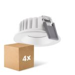 Multipack 4x Ledvance LED  SPOT AIR FIX Aluminium  6W 480lm 36D - 927 Extra Warm White | Cutout 68mm - IP65 - Best Colour Rendering -  Dimmable Multipack 4x Ledvance LED  SPOT AIR FIX Aluminium  6W 480lm 36D - 927 Extra Warm White | Cutout 68mm - IP65 - Best Colour Rendering -  Dimmable