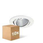 Multipack 10x Philips LED Spot Clear Accent G2 RS061B 6W 550lm 36D - 840 Cool White | 80mm - Dimmable  Multipack 10x Philips LED Spot Clear Accent G2 RS061B 6W 550lm 36D - 840 Cool White | 80mm - Dimmable