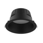 Noxion LED Downlight Hera Deep Recessed Black 15W 1500lm 80D - 827-830-840 CCT | 176mm - Cutout 150mm Noxion LED Downlight Hera Deep Recessed Black 15W 1500lm 80D - 827-830-840 CCT | 176mm - Cutout 150mm
