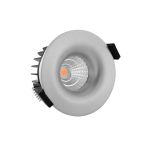 Noxion LED Spot Gimax Aluminium 6W 400lm 36D - 927 Extra Warm White | Cutout 74mm - IP44 - Best Colour Rendering - Dimmable Noxion LED Spot Gimax Aluminium 6W 400lm 36D - 927 Extra Warm White | Cutout 74mm - IP44 - Best Colour Rendering - Dimmable