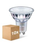 Multipack 10x Philips Corepro LED Spot GU10 PAR16 3W 230lm 36D - 827 Extra Warm White | Dimmable - Replaces 35W Multipack 10x Philips Corepro LED Spot GU10 PAR16 3W 230lm 36D - 827 Extra Warm White | Dimmable - Replaces 35W