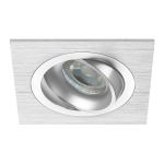Noxion Recessed Spot Boxi MR16 Tiltable Aluminium | Cutout 80mm - GU10 Socket Noxion Recessed Spot Boxi MR16 Tiltable Aluminium | Cutout 80mm - GU10 Socket