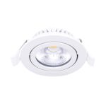 Noxion LED Adjustable Slim Spot White Round 5W 550lm 60D - 940 Cool White | 85mm - IP54 - Dimmable - Best Colour Rendering Noxion LED Adjustable Slim Spot White Round 5W 550lm 60D - 940 Cool White | 85mm - IP54 - Dimmable - Best Colour Rendering