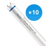 Multipack 10x Philips LED Tube T8 MASTER (EM/Mains) Ultra Output 14.7W 2500lm - 840 Cool White | 120cm - Replaces 36W Multipack 10x Philips LED Tube T8 MASTER (EM/Mains) Ultra Output 14.7W 2500lm - 840 Cool White | 120cm - Replaces 36W